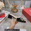 Roger Vivier Très Vivier Strass Buckle Mules in Patent Leather Black 2024