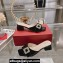 Roger Vivier Très Vivier Strass Buckle Mules in Patent Leather Black 2024