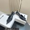 Jacquemus Heel 3.5cm Les slingbacks Duelo basses Circle square pumps Leather Black 2024