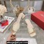 Roger Vivier Très Vivier Strass Buckle Mules in Patent Leather Off White 2024