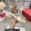 Roger Vivier Très Vivier Strass Buckle Mules in Patent Leather Off White 2024