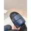 Dolce & Gabbana Padded and quilted Nappa-look fabric Men's sandals Blue 2024