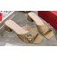 Roger Vivier Très Vivier Strass Buckle Mules in Patent Leather Beige 2024