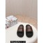 Dolce & Gabbana Padded and quilted Nappa-look fabric Men's sandals Coffee 2024