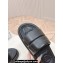 Dolce & Gabbana Padded and quilted Nappa-look fabric Men's sandals Black 2024