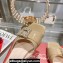 Roger Vivier Très Vivier Strass Buckle Mules in Patent Leather Beige 2024