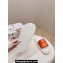 Dolce & Gabbana Padded and quilted Nappa-look fabric Men's sandals Orange 2024