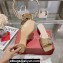 Roger Vivier Très Vivier Strass Buckle Mules in Patent Leather Beige 2024