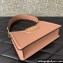 Valentino VLogo Leather shoulder bag in grainy calfskin Nude 2024