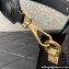 Valentino VLogo Leather shoulder bag in grainy calfskin Black 2024