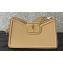 Valentino VLogo Leather shoulder bag in grainy calfskin Beige 2024