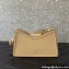 Valentino VLogo Leather shoulder bag in grainy calfskin Beige 2024