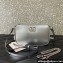 Valentino VLogo Signature mini bag in calfskin leather Silver 2024