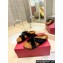 Valentino Fussfriend footbed Women/Men slide sandals in Velvet Black 2024