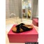 Valentino Fussfriend footbed Women/Men slide sandals in Velvet Black 2024