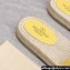 Valentino Vlogo Cut-Out Slide Sandals Espadrilles in calfskin leather Yellow 2024