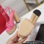 Valentino Heel 13cm Platform 4cm Raflower Wedge Sandals Espadrilles in calfskin leather Pink 2024