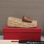 Valentino Heel 8.5cm Platform 5.5cm Vlogo Cut-Out Slide Wedge Sandals Espadrilles in calfskin leather Brown 2024