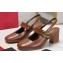 Valentino Heel 6.5cm VLogo Locker Mary-Jane slingback pumps in calfskin MIRRORED Silver 2024
