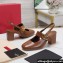 Valentino Heel 6.5cm VLogo Locker Mary-Jane slingback pumps in calfskin MIRRORED Silver 2024