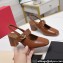 Valentino Heel 6.5cm VLogo Locker Mary-Jane slingback pumps in calfskin MIRRORED Silver 2024