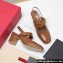 Valentino Heel 6.5cm VLogo Locker Mary-Jane slingback pumps in calfskin MIRRORED Silver 2024