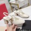 Valentino Heel 6.5cm VLogo Locker Mary-Jane slingback pumps in calfskin White 2024
