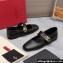 Valentino VLogo Locker Mary-Jane ballerinas in calfskin Black 2024