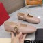 Valentino VLogo Locker Mary-Jane ballerinas in calfskin Nude Pink 2024