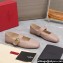 Valentino VLogo Locker Mary-Jane ballerinas in calfskin Nude Pink 2024