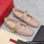 Valentino VLogo Locker Mary-Jane ballerinas in calfskin Nude Pink 2024