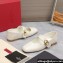 Valentino VLogo Locker Mary-Jane ballerinas in calfskin White 2024