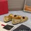 Valentino VLogo Locker Mary-Jane ballerinas in calfskin MIRRORED Gold 2024