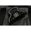 Balenciaga Holli BB Hair Grip in black acetate and steel with rhinestones 2024