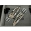 Balenciaga Holli XS Clip BB set of 2 in shiny Silver steel 2024