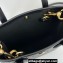 Gucci GG super mini bag with strap leather 790133 Black 2024