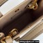 Gucci GG super mini bag with strap leather 790133 Beige 2024