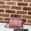 Gucci GG super mini top handle bag leather 790130 Rose beige 2024