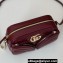 Gucci GG Marmont small shoulder bag 798715 Burgundy matelassé chevron leather 2024
