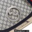 Gucci Blondie medium top handle bag 721172 Blue GG Supreme canvas 2024