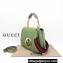 Gucci Blondie medium top handle bag 721172 leather Green 2024