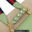 Gucci Blondie medium top handle bag 721172 leather Green 2024