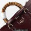 Gucci Diana medium tote bag 678842 patent leather Burgundy 2024