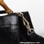 Gucci Diana medium tote bag 678842 patent leather Black 2024