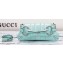 Gucci Horsebit Chain small shoulder bag 764339 iridescent quilted chevron leather Blue 2024