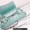 Gucci Horsebit Chain small shoulder bag 764339 iridescent quilted chevron leather Blue 2024