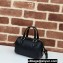 Gucci GG super mini top handle bag leather 790130 Black 2024