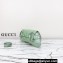 Gucci Horsebit Chain medium shoulder bag 764255 iridescent quilted chevron leather Green 2024