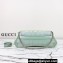 Gucci Horsebit Chain medium shoulder bag 764255 iridescent quilted chevron leather Green 2024