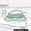 Gucci Horsebit Chain medium shoulder bag 764255 iridescent quilted chevron leather Green 2024